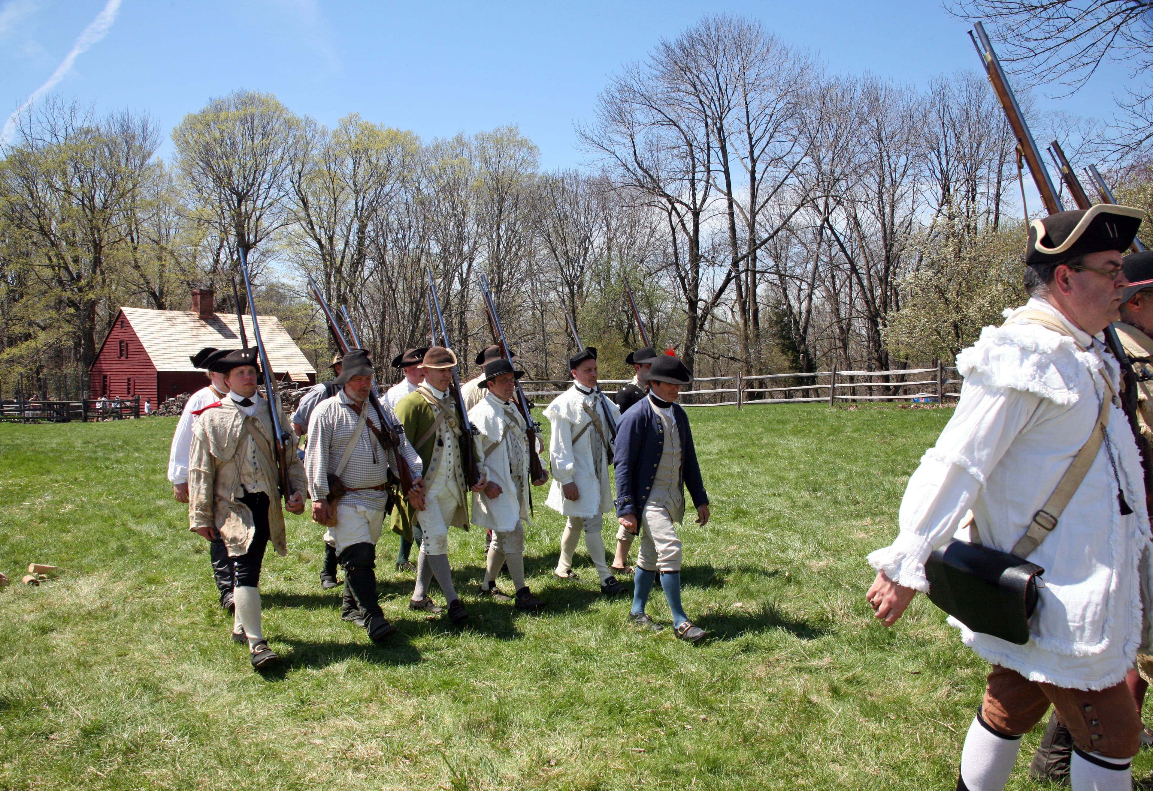 Jockey Hollow Encampment Area