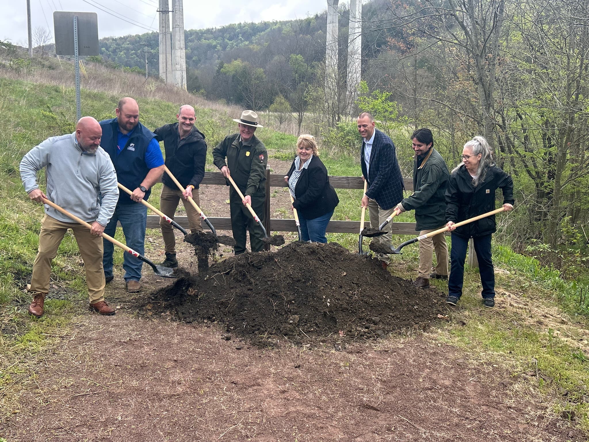 New Ground Broken on 9/11 National Memorial Trail in Somerset County, PA