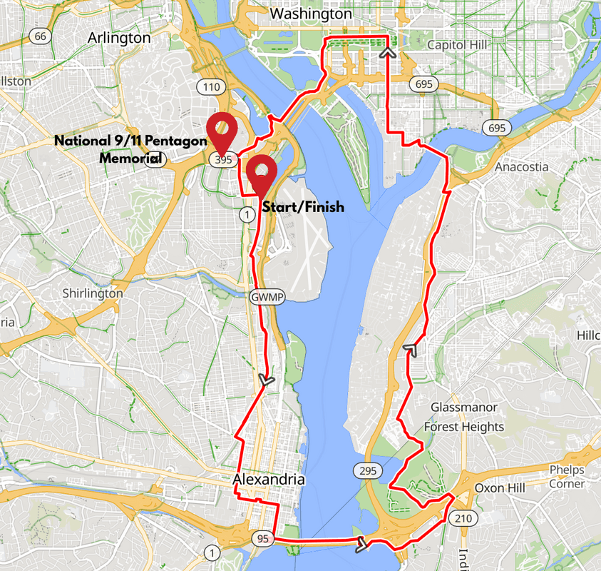 3rd Annual Tour de Trail: Pentagon Memorial
